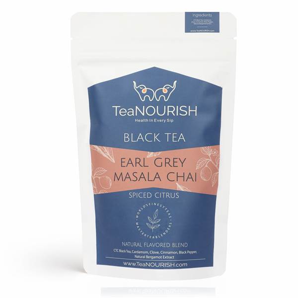 Teanourish Earl Grey Masala Chai Tea